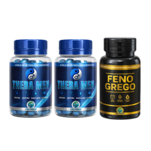 COMBO - VITALIDADE & EQUILÍBRIO (2 THERA MEN + 1 FENO GREGO VMS POWER)