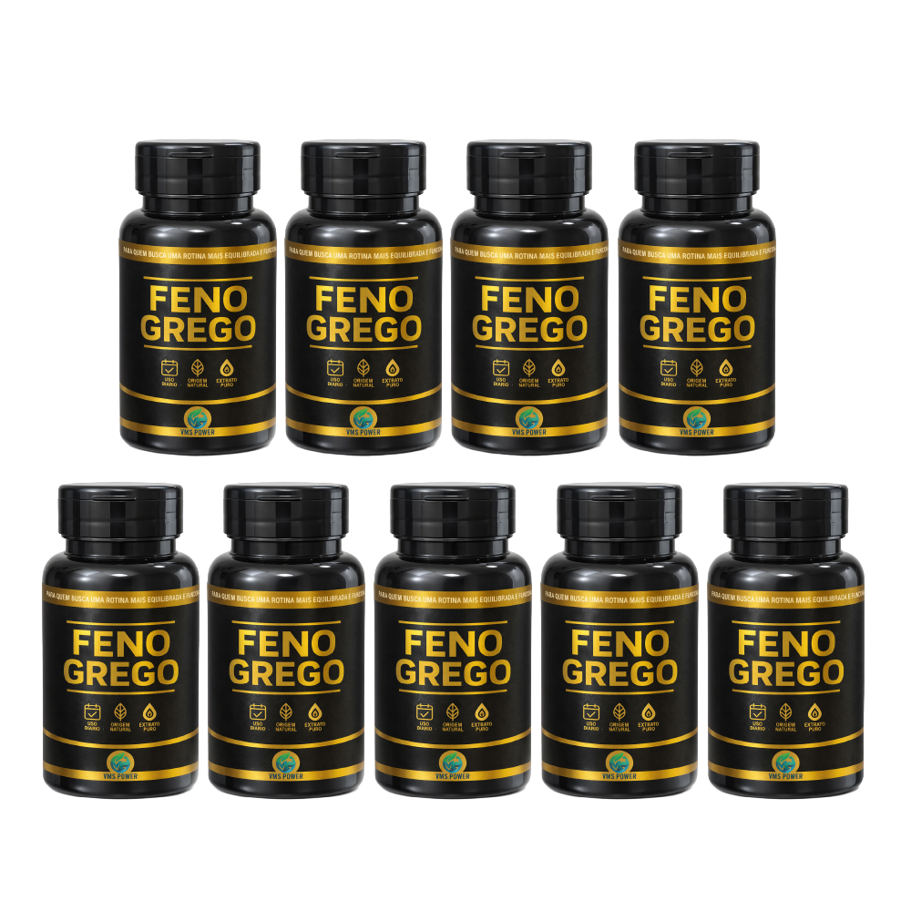 FENO GREGO - KIT 9 ITENS