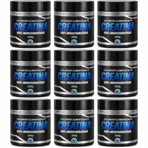 CREATINA VMS POWER - KIT 9 ITENS